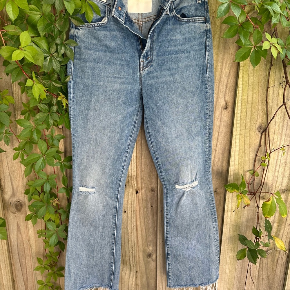 Mother Denim “The Hustler Ankle Chew” Crashing Hard